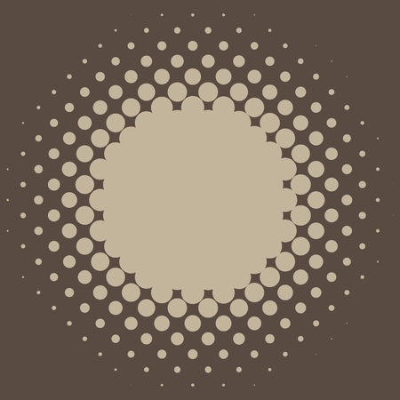 Abstract Halftone Background