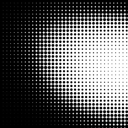 Abstract Halftone Backgroundのイラスト素材