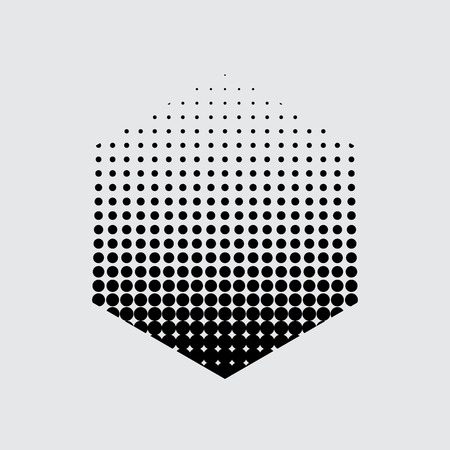 Abstract Halftone Backgroundのイラスト素材