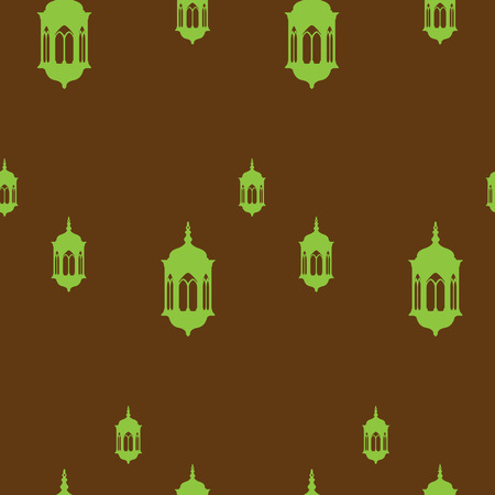 Ramadan seamless pattern, vector backgroundのイラスト素材