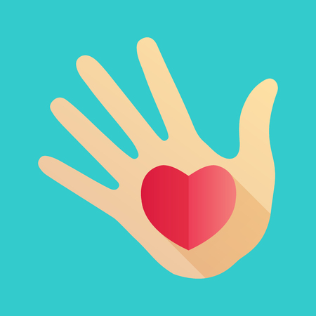 Happy Valentine's day vector eps10 illustrationのイラスト素材