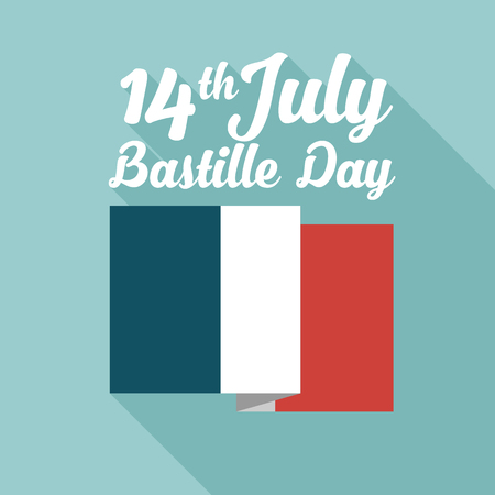 Happy Bastille day vector eps10 illustrationのイラスト素材
