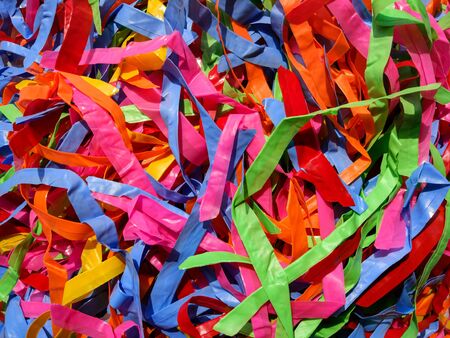 colorful photo of plastic material