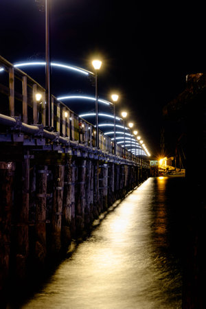 Whiterock pierの写真素材