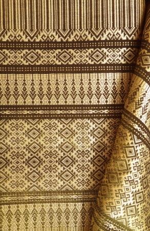 Thai silk weave by handmade 1             の写真素材