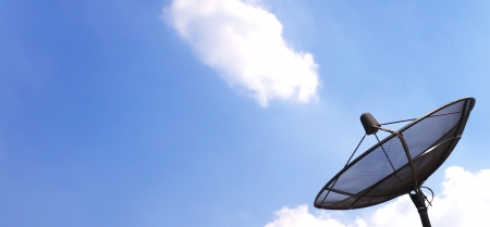 satellite dishの写真素材