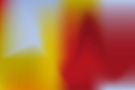 Abstract blur gradient background with trend ivory amber mustard yellow carmine coral colors for...