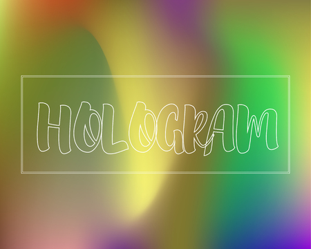 Magic Rainbow Colors Gradient Background. Wavy Fluid Shapes Colorful Template. Iridescent Futuristic Gradient Texture. Neon Light Colors Mesh Vector Designのイラスト素材