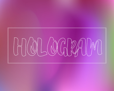 Neon Violet Gradient Background. Mesh Wavy Colorful Template. Magenta Hologram Backdrop. Colorful Waved Fluid Texture, Ultraviolet Original Cover Vector Designのイラスト素材