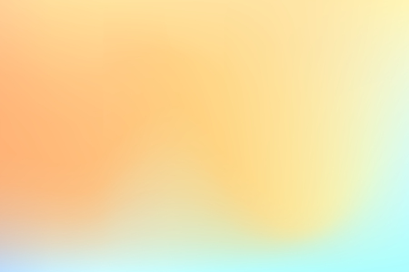 Fresh mint, orange and yellow colors gradient background. Dynamic liquid backdrop in trendy spring colorsのイラスト素材