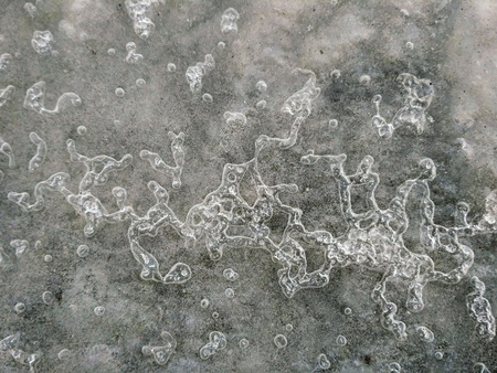 Amazingly beautiful ice texture. Cracked ice background. Original icy wallpapers