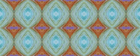 Ethnic print. Original tribe pattern. Seamless texture. Rhombus ornament. Hand drawn. Watercolor...