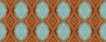 Ethnic print. Original tribe pattern. Seamless texture. Rhombus ornament. Hand drawn. Watercolor...