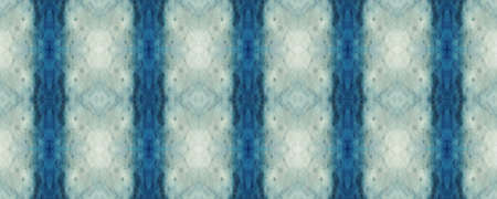Tie dye print. Indigo shibori texture. Geometric seamless ornament. Blue watercolor background. Blue...