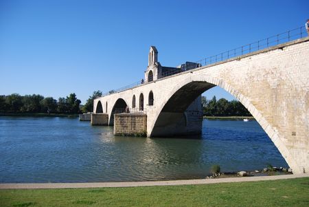 Pont d Avignonの写真素材