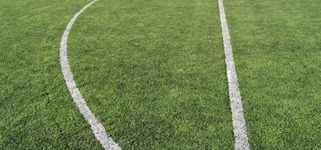 Penalty area soccer の写真素材