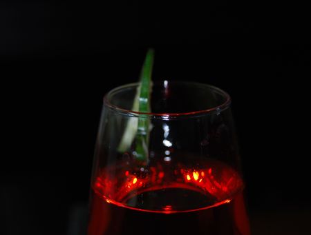 Red cocktailの写真素材
