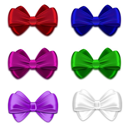 Collection of six bowsのイラスト素材