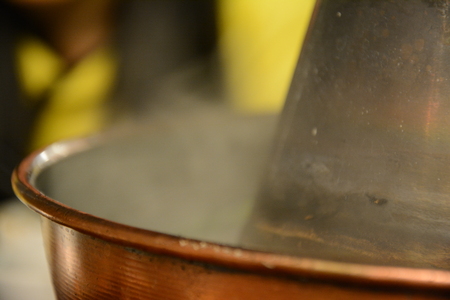 Hot pot close upの写真素材