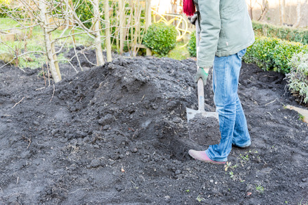 Preparation land before sowing  in winter