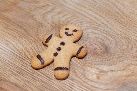 Cooking traditional cakes for christmasの写真素材
