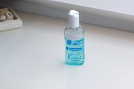 hydroalcoholic gel for hands, to prevent illness an Coronavirus