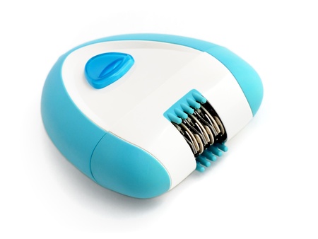 Epilator isolated on white backgroundの写真素材
