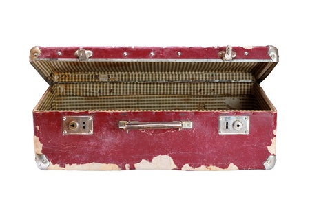 Old suitcaseの写真素材