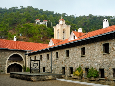 Kykkos Monastery in Cyprusの写真素材