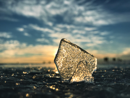 The ice on the gulf