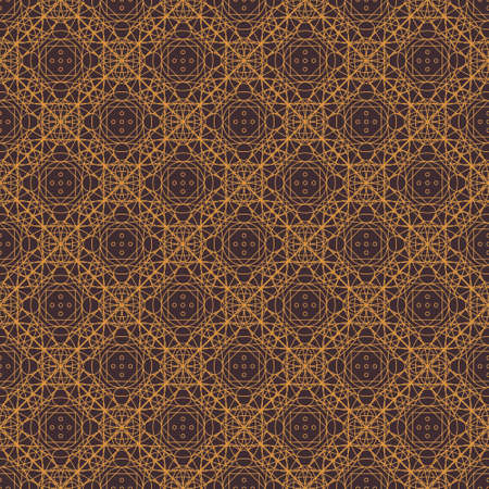 Intricate Middle Eastern Desert Seamless Patternのイラスト素材