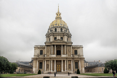 Les Invalides in Paris, Franceのeditorial素材