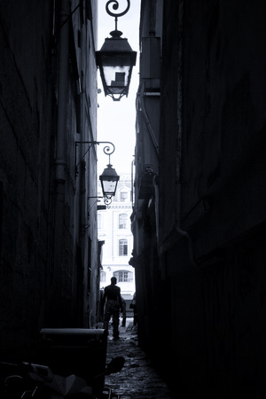 Paris Backstreetの写真素材