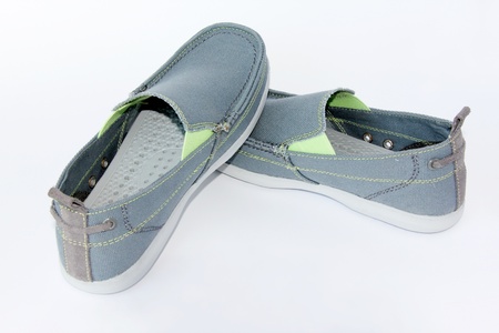 Fashion canvas shoesの写真素材