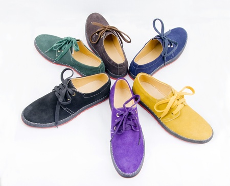 Fashion canvas shoesの写真素材