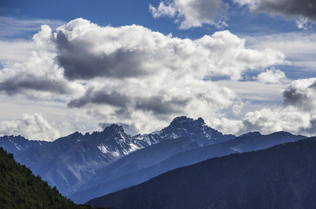 mountains natural landscape