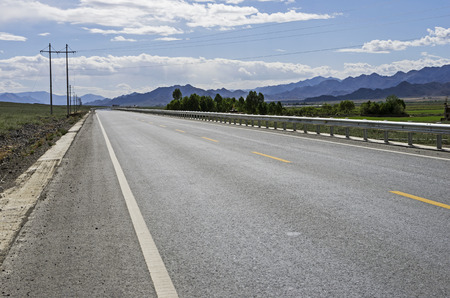 rural landscape road
