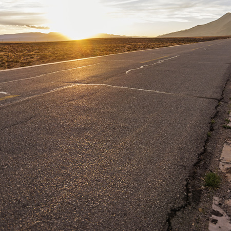 Urban landscape roadの写真素材