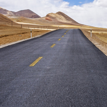 Urban landscape roadの写真素材