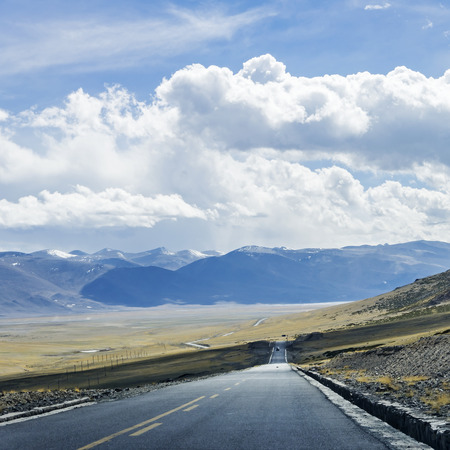 Urban landscape roadの写真素材