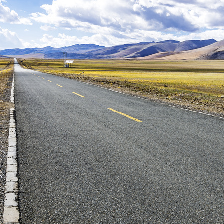 Urban landscape roadの写真素材