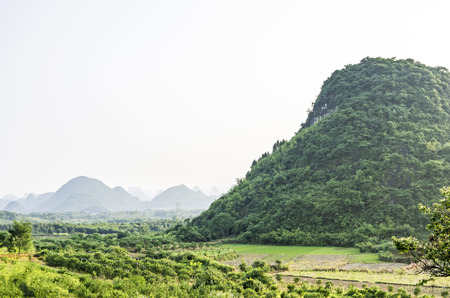 Guilin Lijiang Mountain Range.