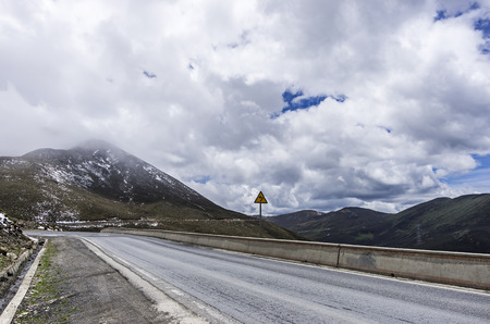 rural highway roadの写真素材