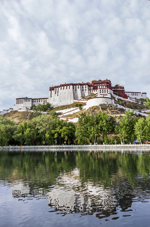Potala Palace in Lhasa ( Tibet )のeditorial素材