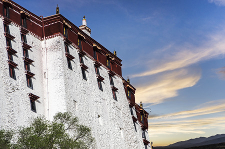 Potala Palace in Lhasa ( Tibet )のeditorial素材