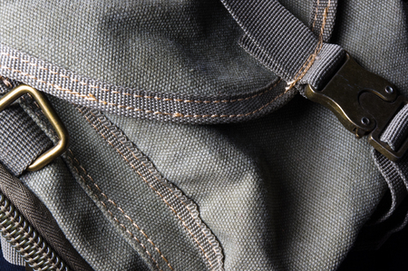 small black shoulder bag messenger burlap fabric