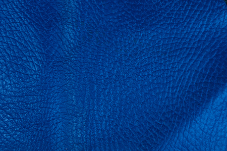 blue natural leather texture background, closeup, macroの写真素材