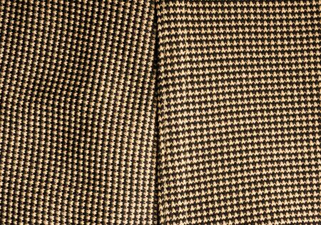 clothing items washed cotton fabric texture with seams, clasps, buttons and rivets, macro, close-upの写真素材