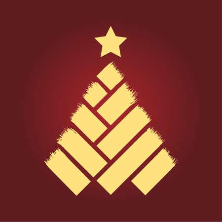 Happy New Year 2021 colored symbol in trendy flatten style design for seasonal holidays flyers, greetings and invitations cards and christmas themed congratulations and banners. Vector illustrationのイラスト素材