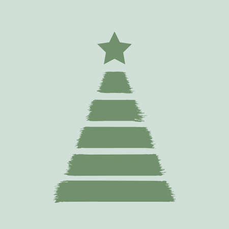 Happy New Year 2021 colored symbol in trendy flatten style design for seasonal holidays flyers, greetings and invitations cards and christmas themed congratulations and banners. Vector illustrationのイラスト素材